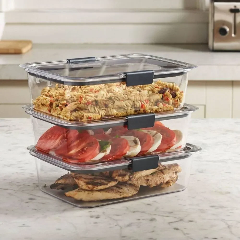 Brilliance 22pc Plastic Food Storage Container Set with Lids - Clear